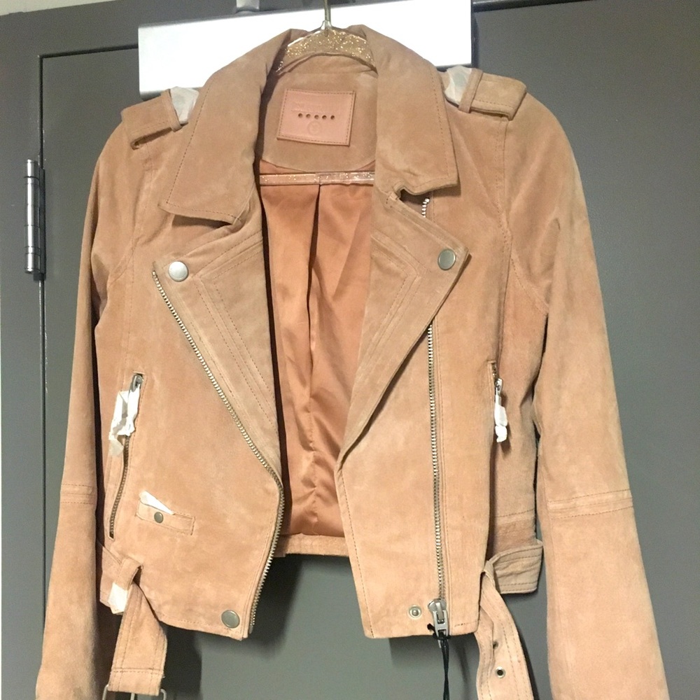 Blank NYC SUEDE Jacket NWT